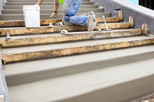 Concrete Steps Pouring in Santa Rosa