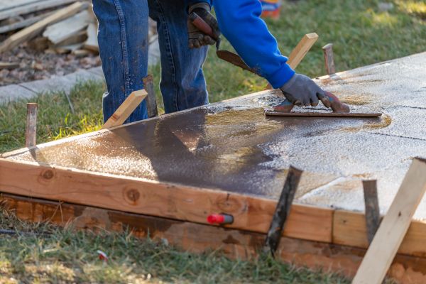 Patio Slab Construction in Santa Rosa