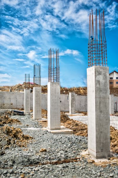 Concrete Footer Pouring in Santa Rosa