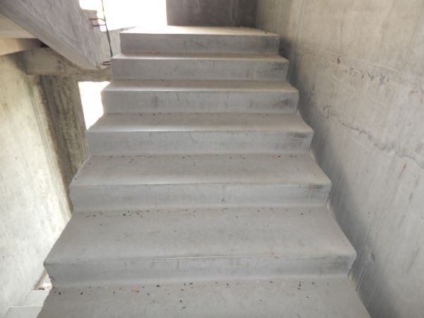 Poured Stair Construction in Santa Rosa