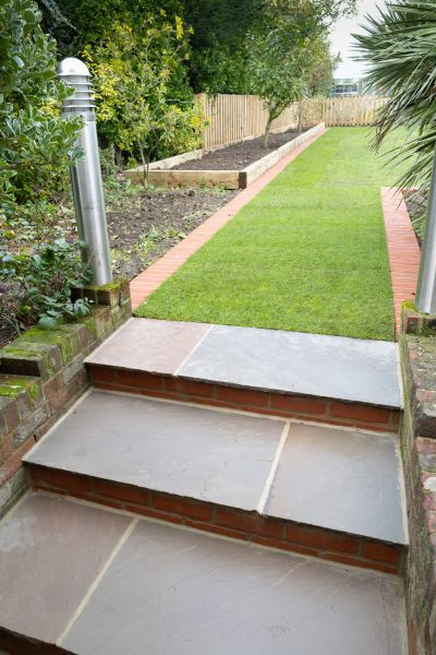 Backyard Steps Installation in Santa Rosa