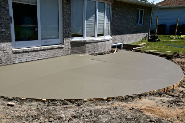 Deck Concrete Construction in Santa Rosa
