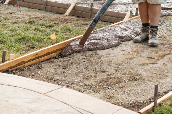 Concrete Deck Pouring in Santa Rosa