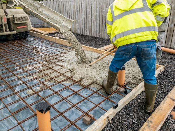 Basement Slab Pouring in Santa Rosa