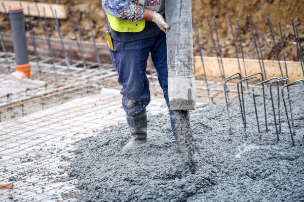 Cabin Foundation Pouring in Santa Rosa